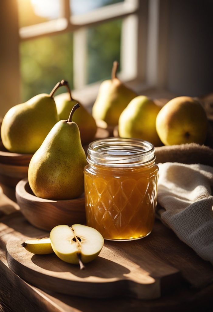 confiture de poires