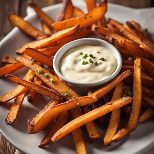 frites de patates douces