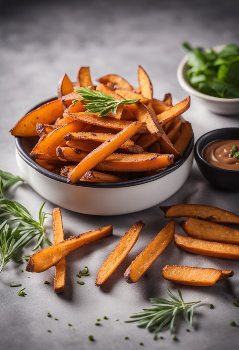 frites de patates douces