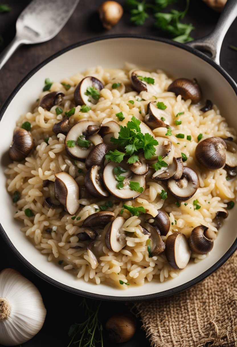 risotto aux champignons