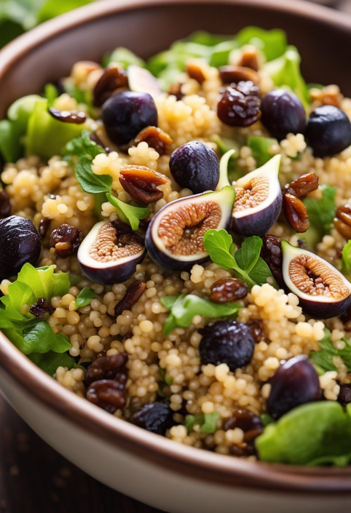 salade de quinoa aux figues 