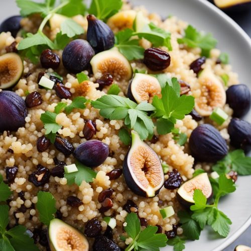 salade de quinoa aux figues