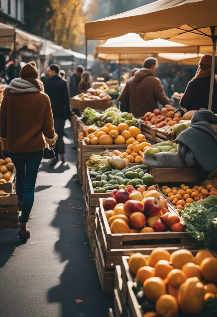 fruits et légumes d'automne 