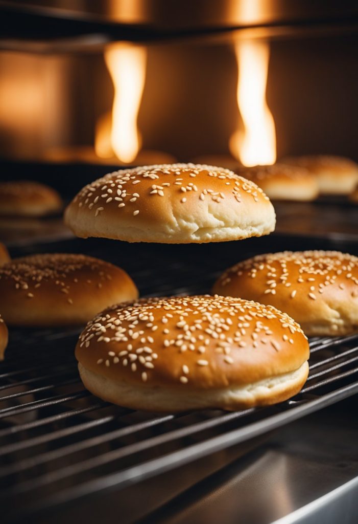 pain à burger maison ou bun 