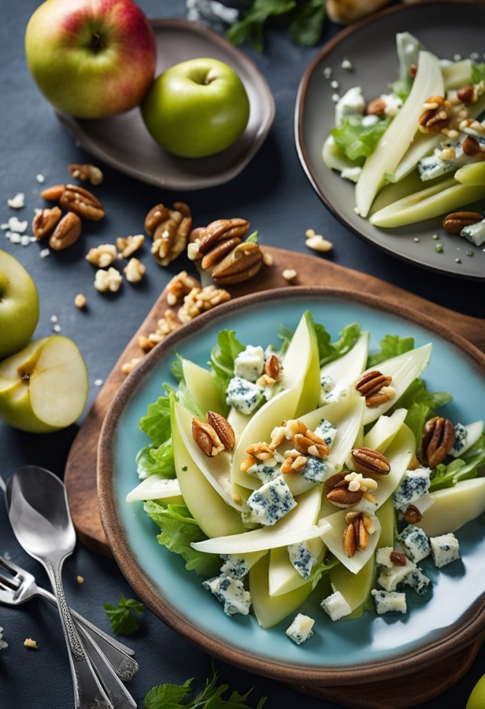 salade d'endives aux pommes 