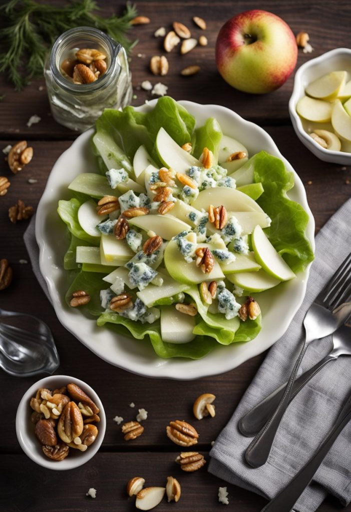 salade d'endives aux pommes 