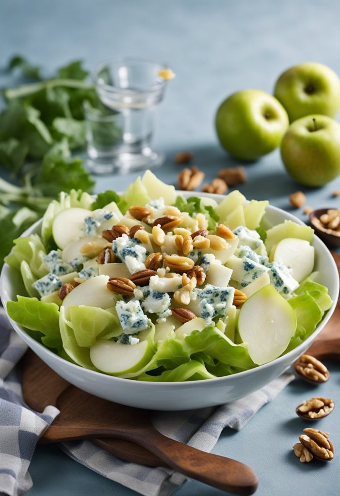 salade d'endives aux pommes 