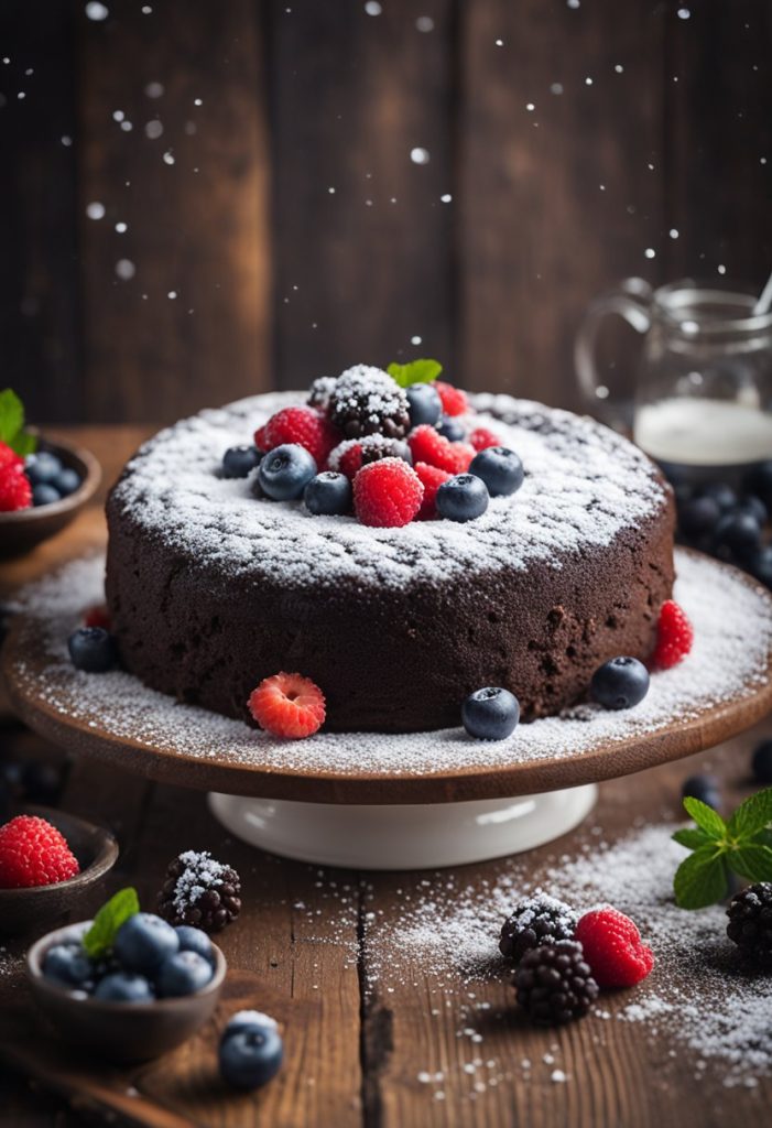 gâteau au chocolat sans lactose 