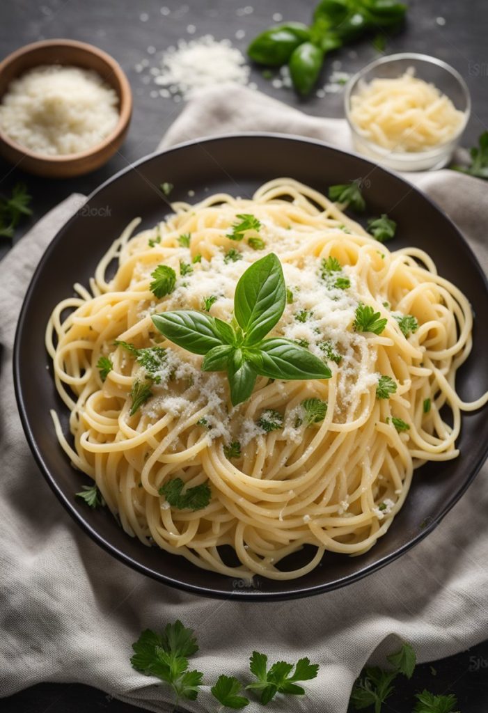 pâtes sauce Alfredo 