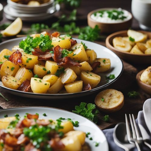 pommes de terre sautées aux lardons