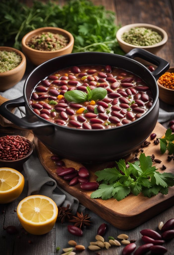 ragout de haricots rouges 