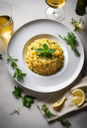 Risotto au safran