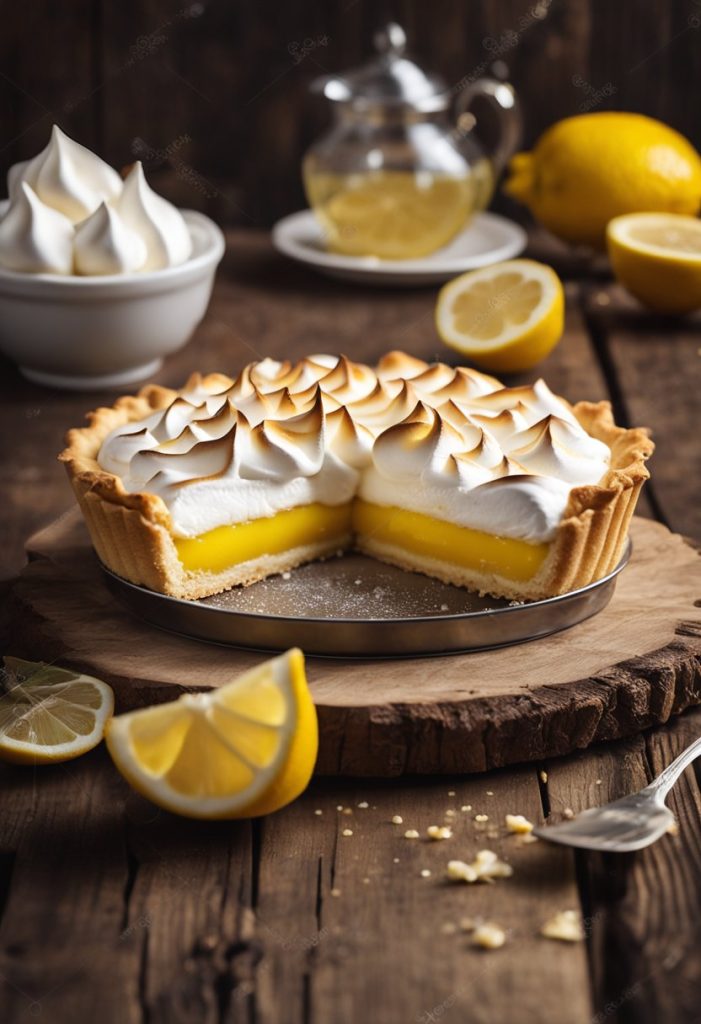 tarte au citron meringuée 