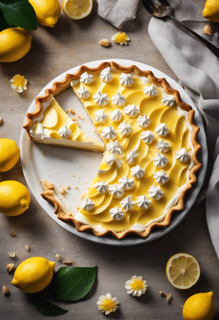 tarte au citron meringuée 