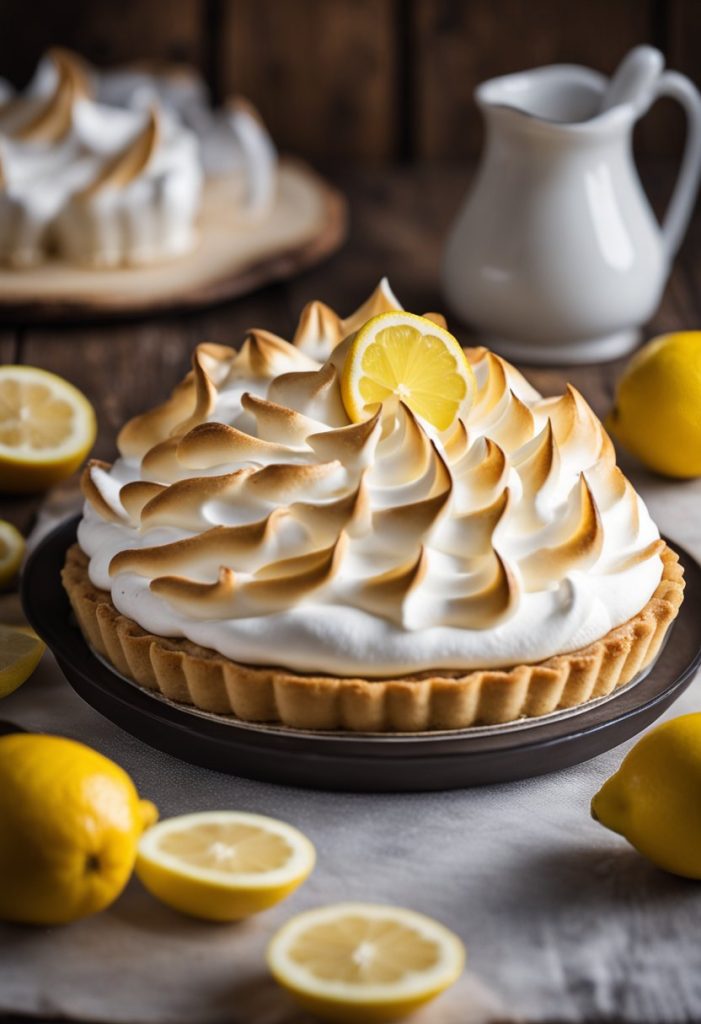 tarte au citron meringué