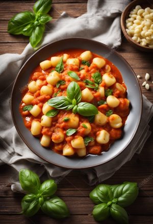 Gnocchi à la sauce tomate