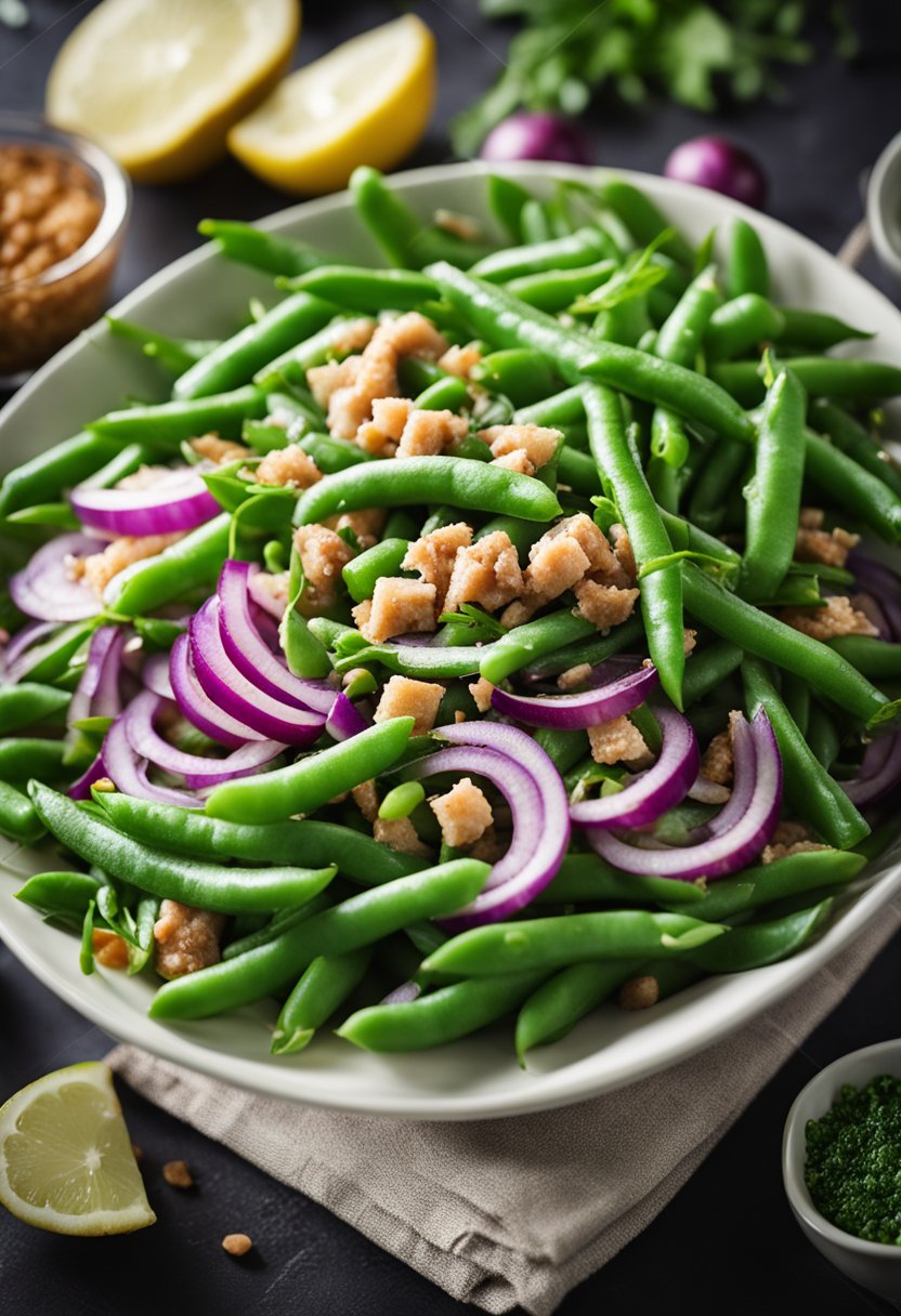 salade de haricots verts au thon