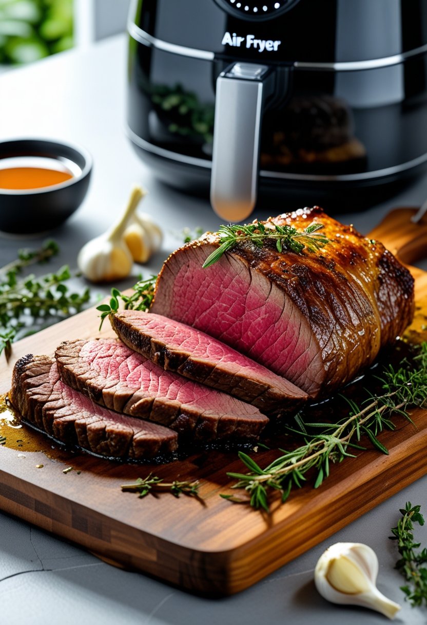 Rôti de boeuf à l'air fryer : cuisson parfaite et astuces simples