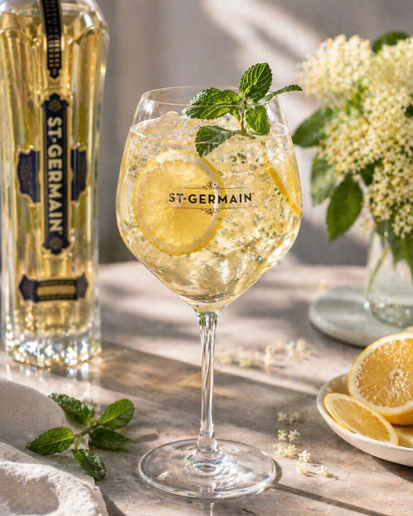 spritz à la liqueur de St‑Germain