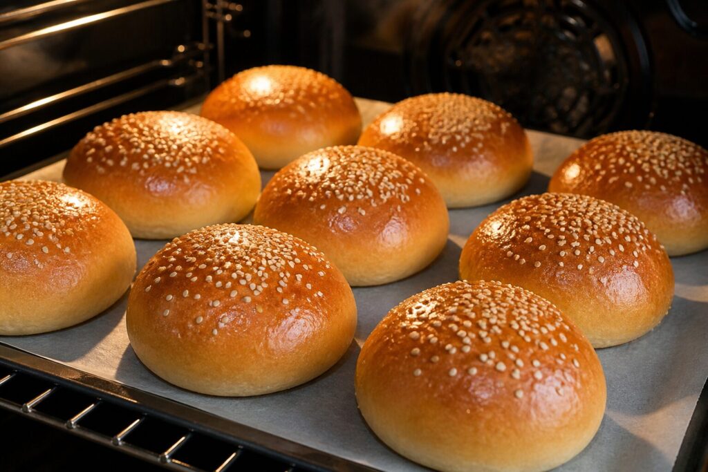 pains à hamburger maison